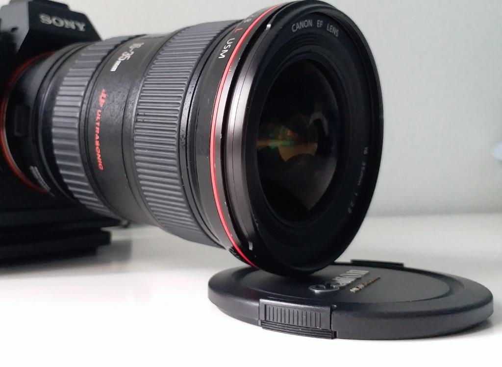 Canon Ef 16 35mm F2 8 L And Sigma Mc 11 For Sony Photography Lenses On Carousell