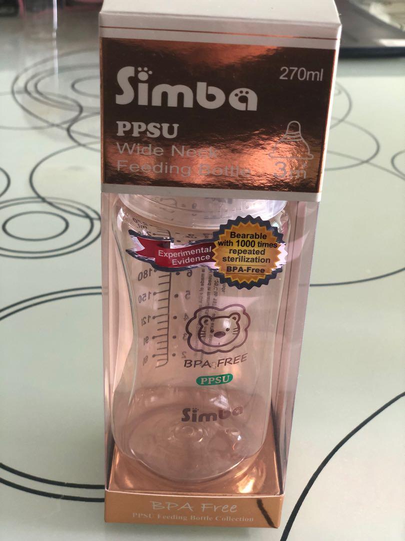 Simba wide neck milk bottle, Babies & Kids, Nursing & Feeding ...