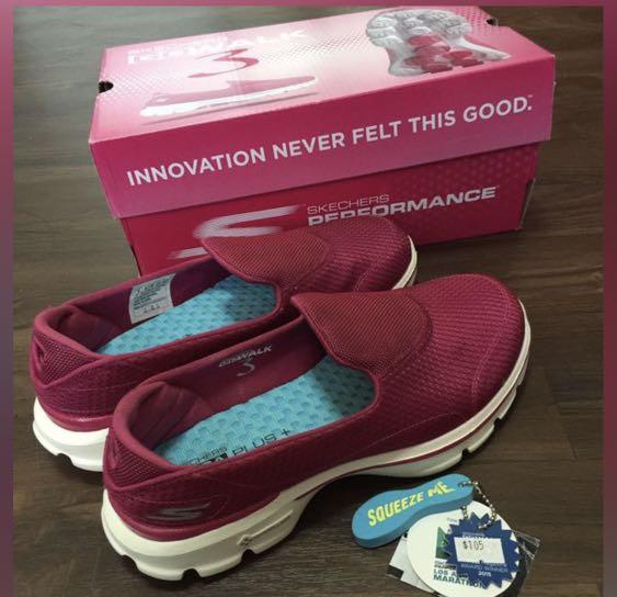 Skechers go walk store 3 womens pink