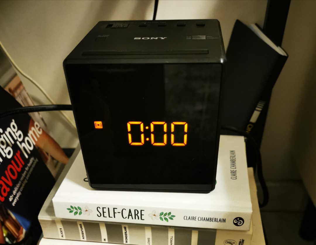 Sony ICF C1 Clock Radio Alarm, Furniture & Home Living, Home Decor