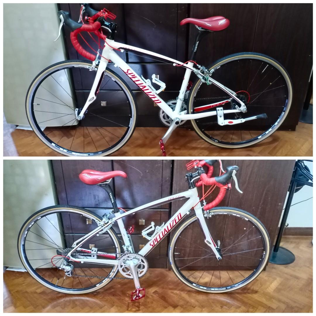 Specialized red sales and white