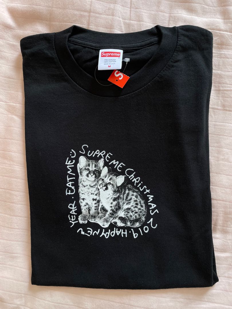 Supreme eat me best sale shirt