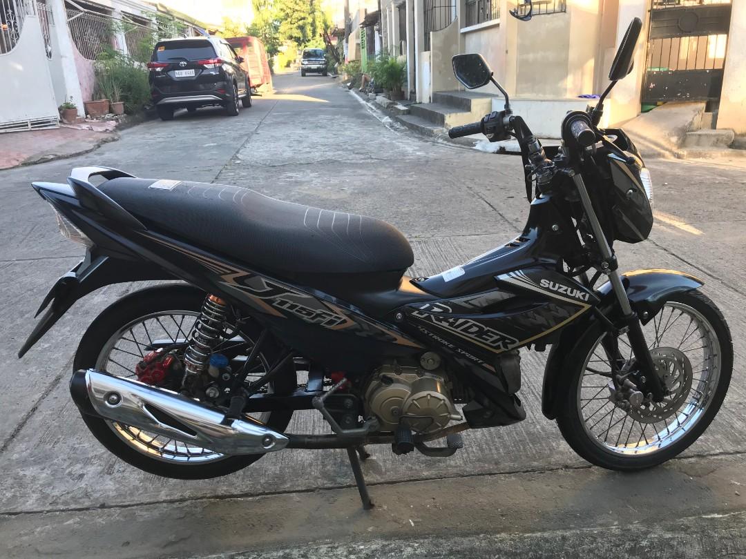 Suzuki Raider J 115 Fi, Motorbikes, Motorbikes for Sale on Carousell