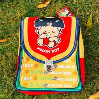 Taiwan Vintage Melon Boy Colourful Bag