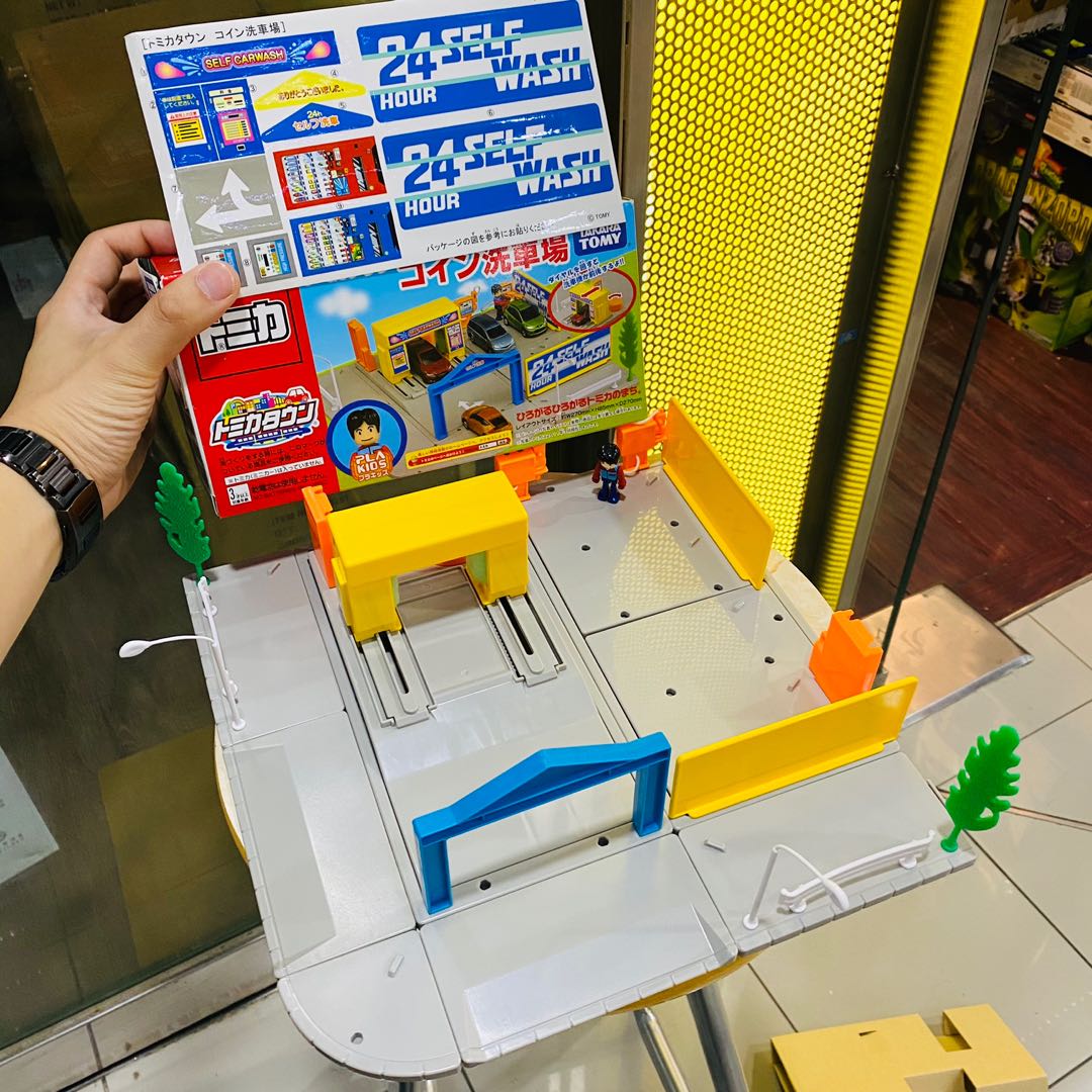 takara tomy tomica 洗車場 洗車屋 場景