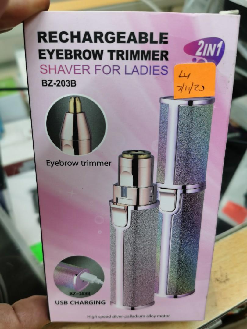 rechargeable eyebrow trimmer