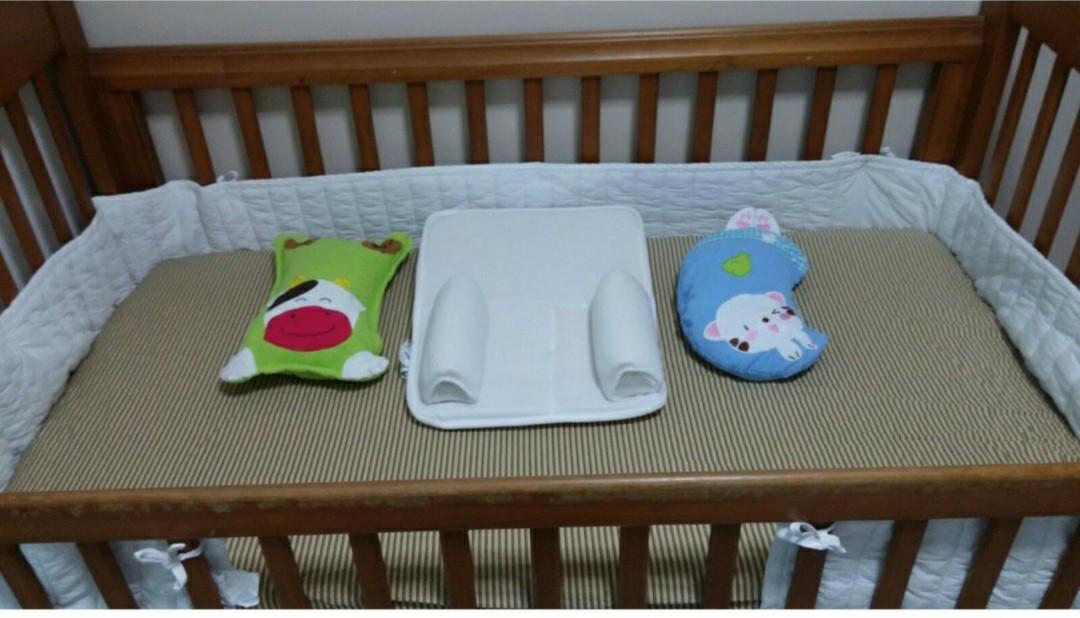 used wooden cot