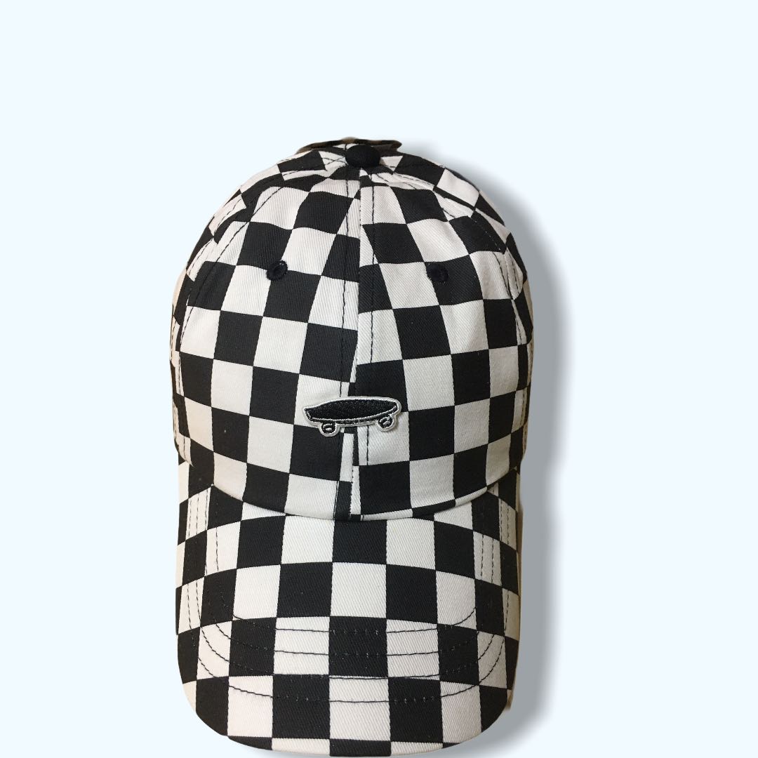 checkerboard cap