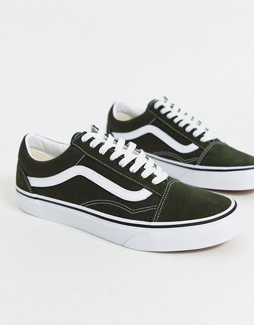 vans authentic forest green