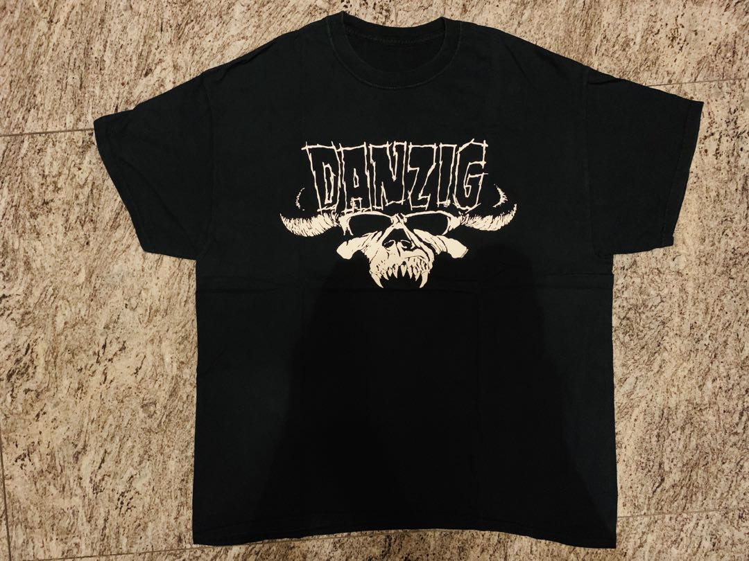 Vintage Danzig misfits band tee t shirt tshirt, Men's Fashion