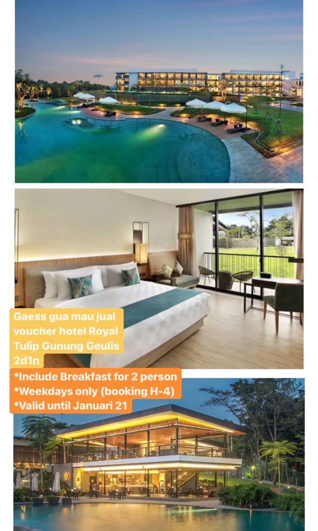 Voucher Hotel Royal Tulip Gunung Geulis Tiket Voucher Kartu Hadiah Voucher Di Carousell