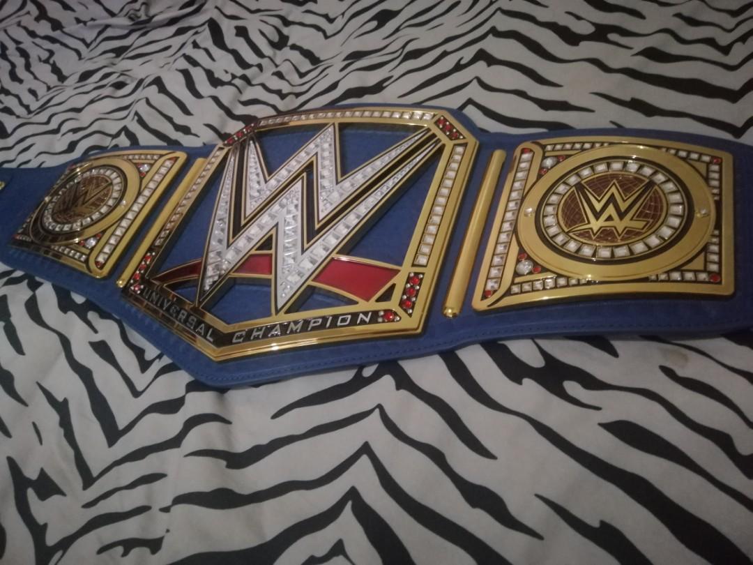 WWE Blue Universal Championship Commemorative Belt, Everything Else