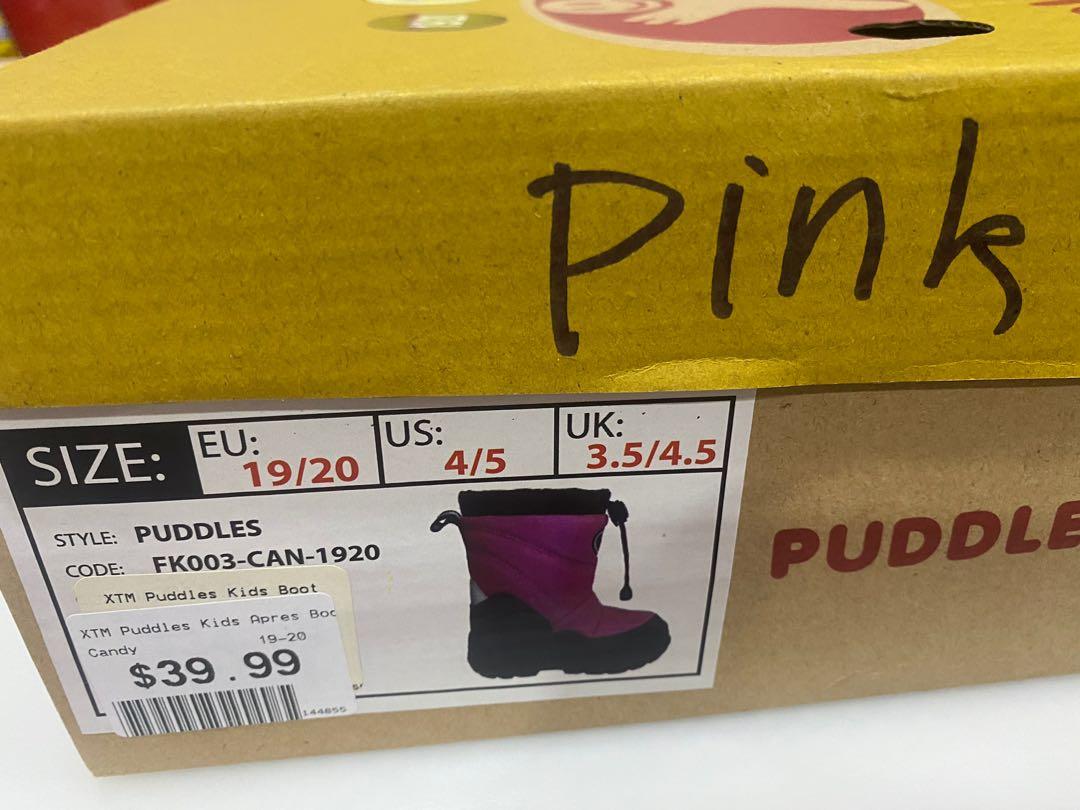 xtm puddles snow boots
