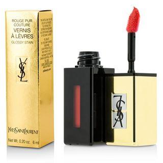 YSL Rouge Pur Couture Pop Water Glossy Stain #202 Rouge Splash, brand new in box, RRP$59