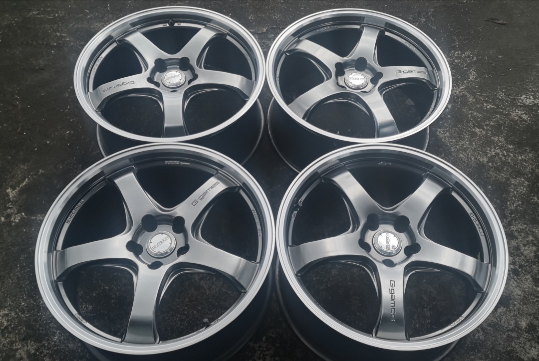 19 S Rays G Games 99b Rims Car Parts Accessories Mags And Tires On Carousell