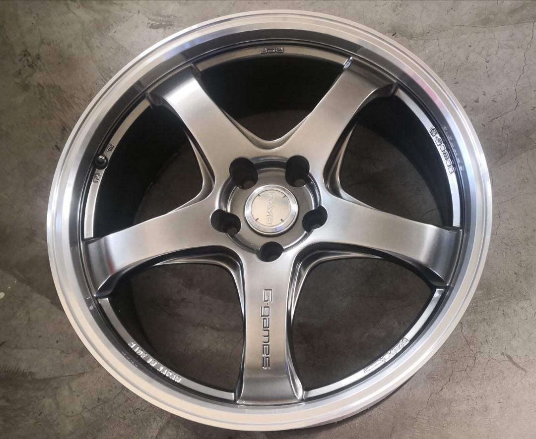 19 S Rays G Games 99b Rims Car Parts Accessories Mags And Tires On Carousell