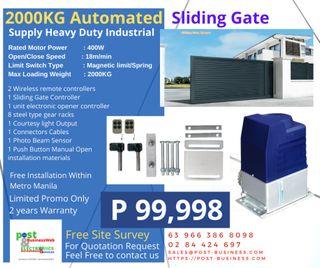 On SALE 2000KG Automated Sliding Gate Free Installation