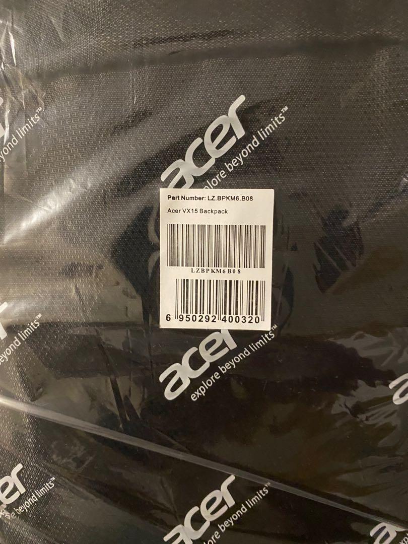acer vx15 backpack