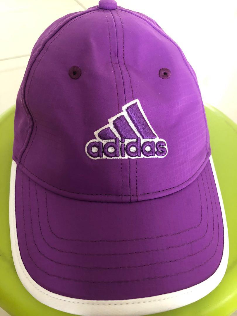 Adidas purple deals cap