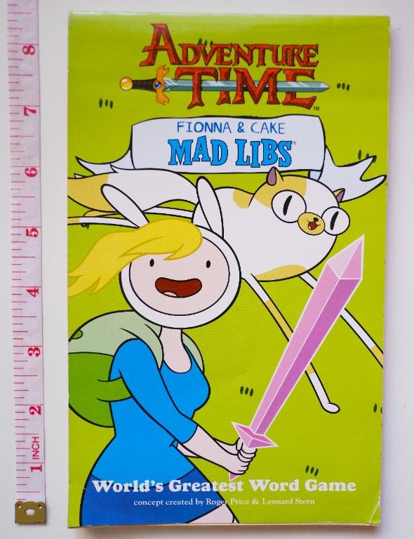 Adventure Time How to Catch a Princess (with FREE Mad Libs), Hobbies &amp; Toys, Books &amp; Magazines ...