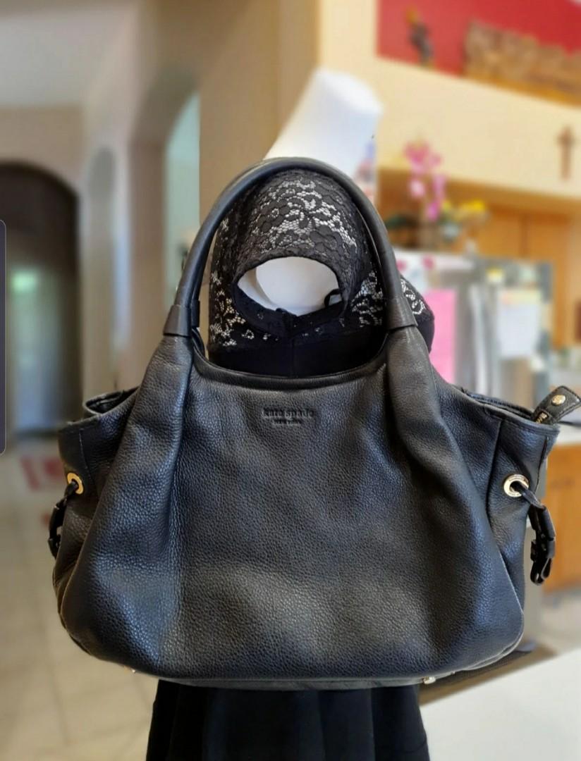 Auth Kate Spade Stevie Leather Tote Satchel Bag