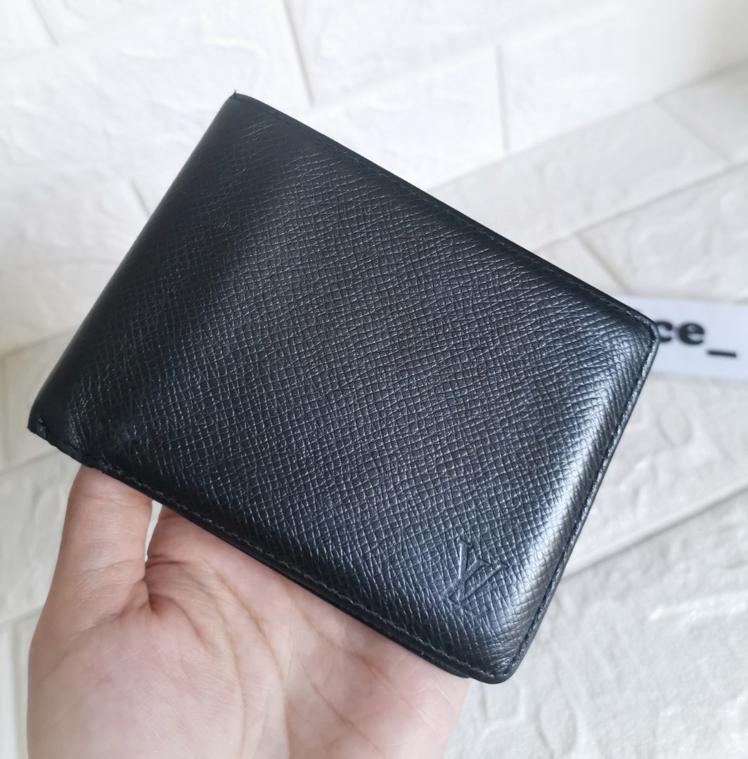 Pre-Owned Louis Vuitton Taiga Brazza Wallet M30502 Men's Taiga