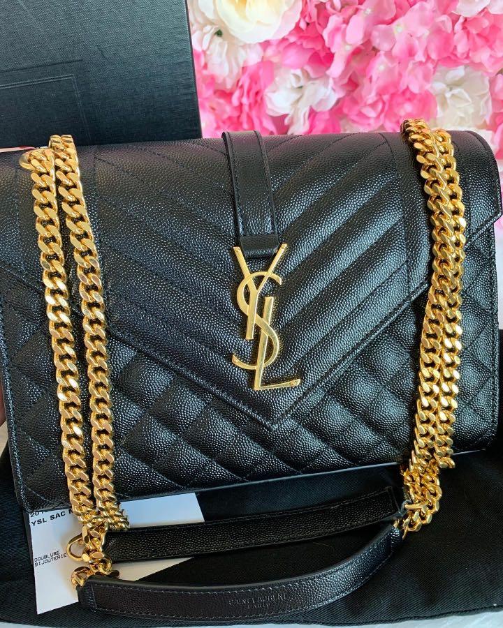 Saint laurent cheap tri quilt