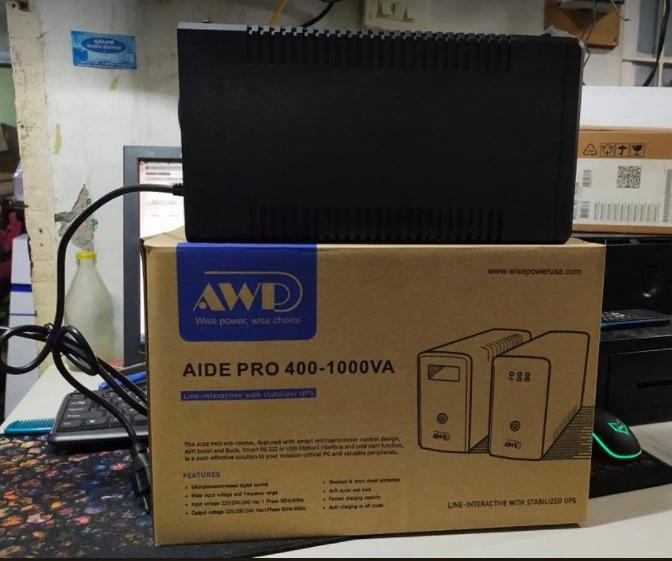 AWP AID1000 1000VA 600W UPS Line Interactive (Category: Other Accessories) located in Las Pinas. Submitted by borjamonica644 (Listing ID 1050202548, Image 1). Description: AWP AID1000 1000VA 600W UPS Line Interactive - Brand New - Price: 2,300 Location: Las Piñas City. - (COD) Cash on Delivery via Grab Pabili or Lalamove Purchase Service. - Also accept Online Bank Transfer Payment via GCASH and BDO. Note: Delivery Charge at customer's expense. .