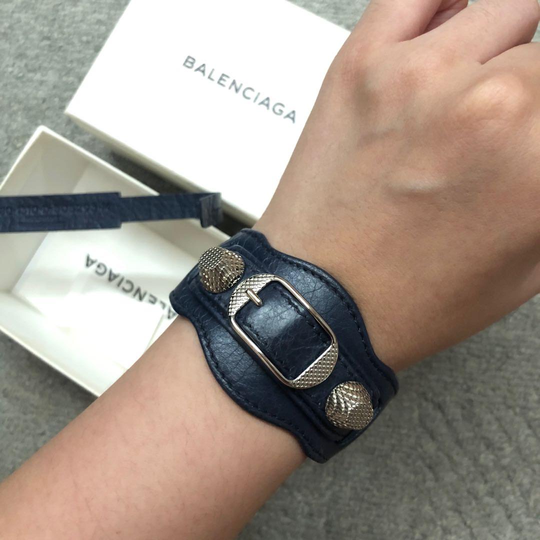 Silver Bracelet with logo Balenciaga  Vitkac Singapore