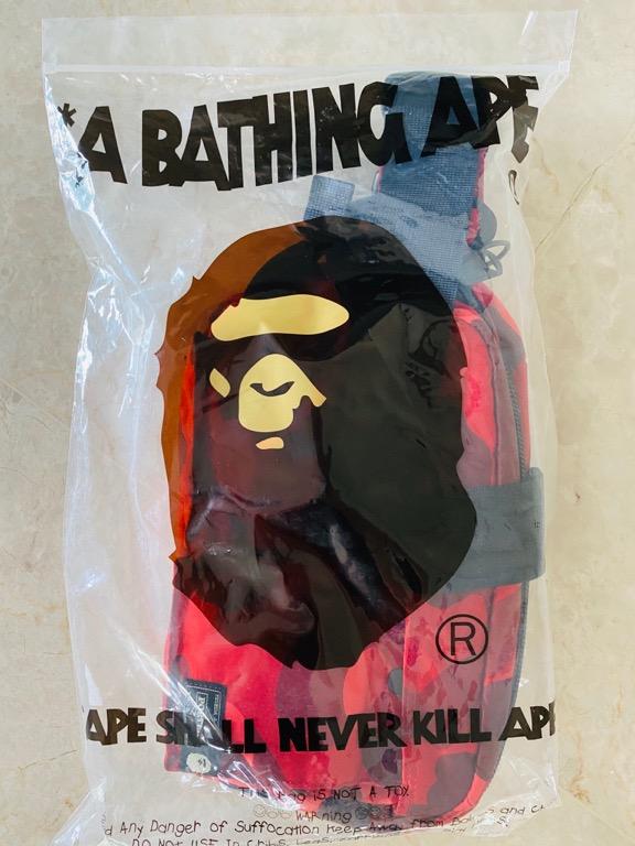 Bape bag plastic cheap