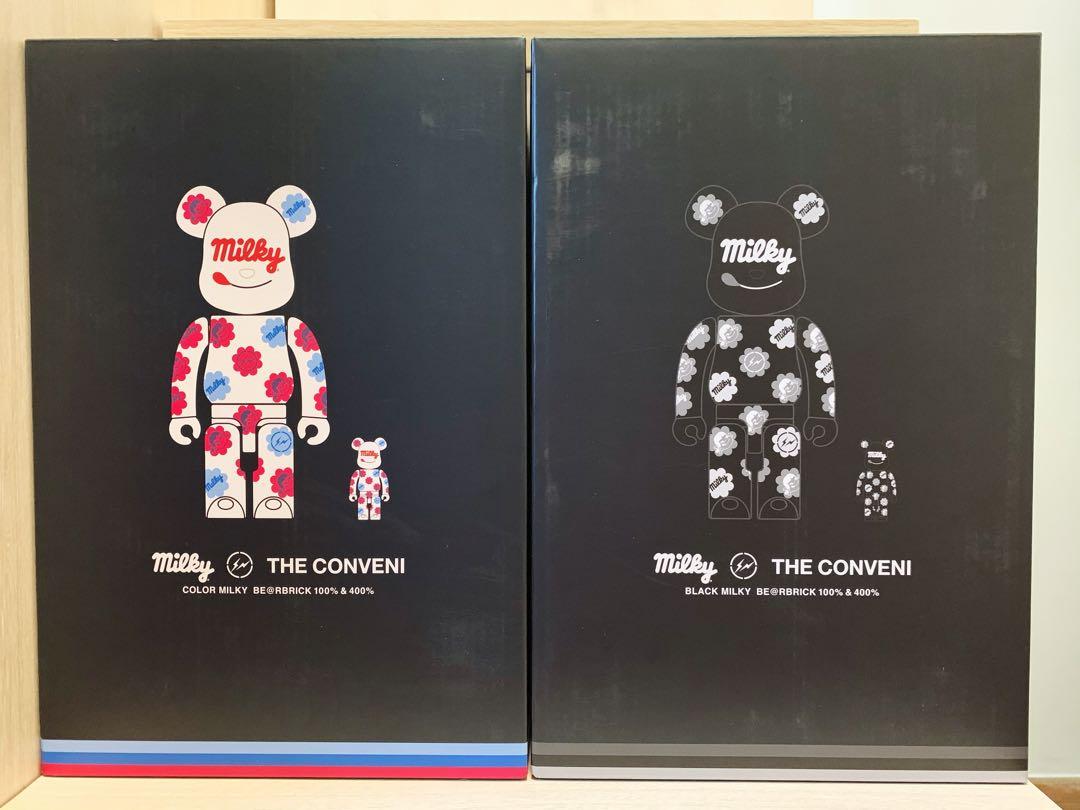 Bearbrick 400% 100% milky fragment the conveni 牛奶妹peko, 興趣及