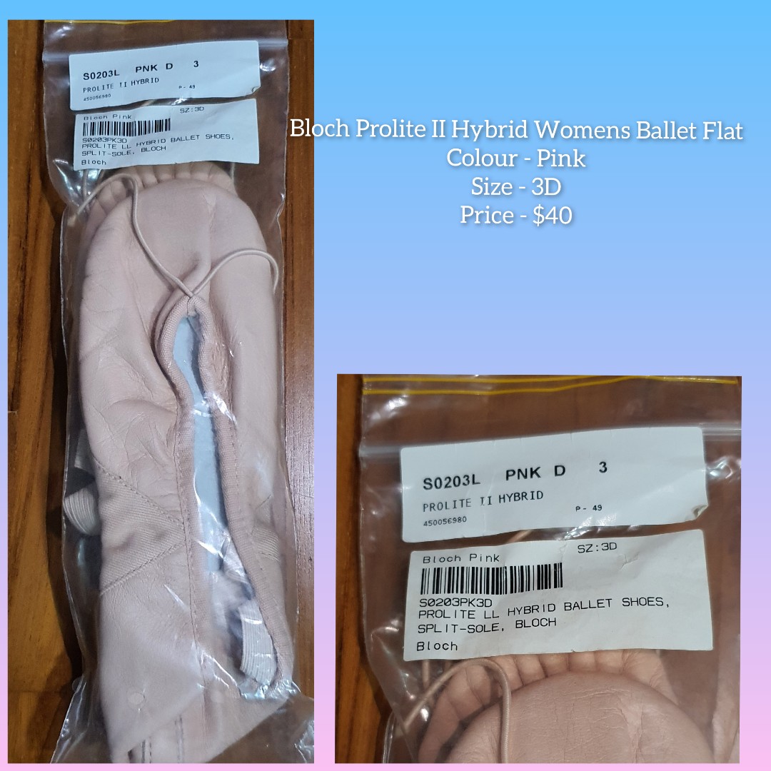 Bloch Prolite II Hybrid Womens Ballet Flat S0203L Women s