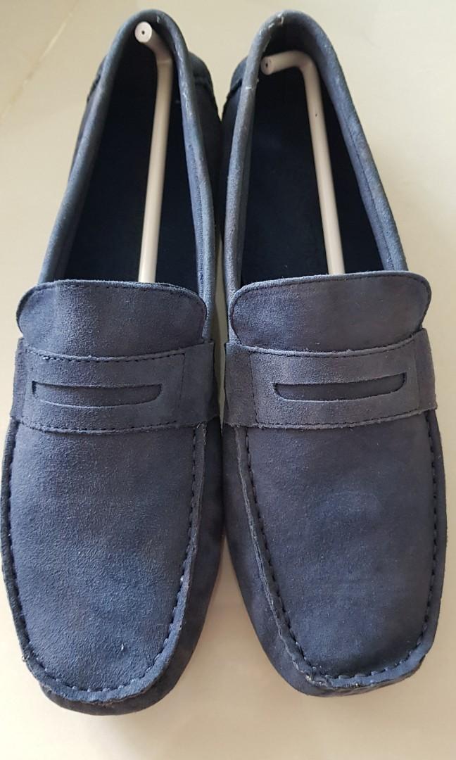 Superga leather loafers store