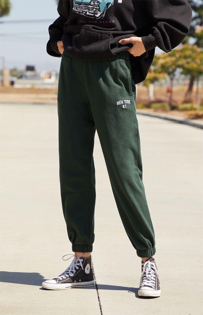 Rosa sweatpants green deals