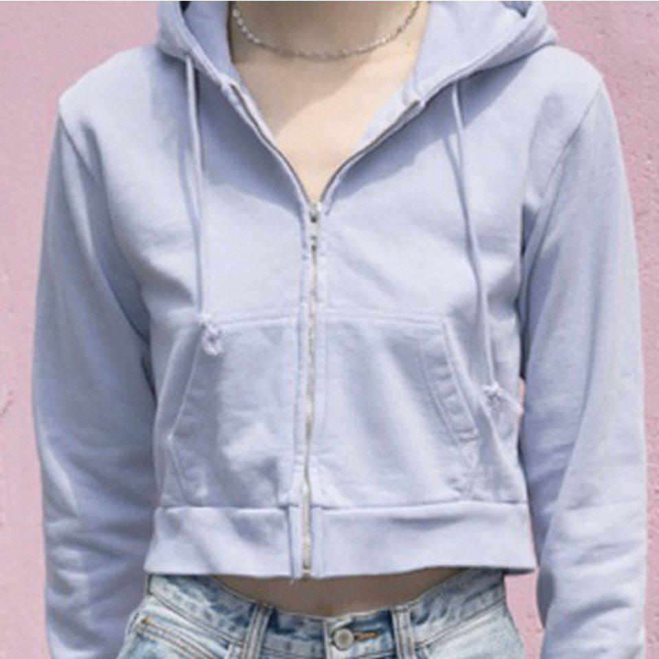Light blue crystal hoodie 2025