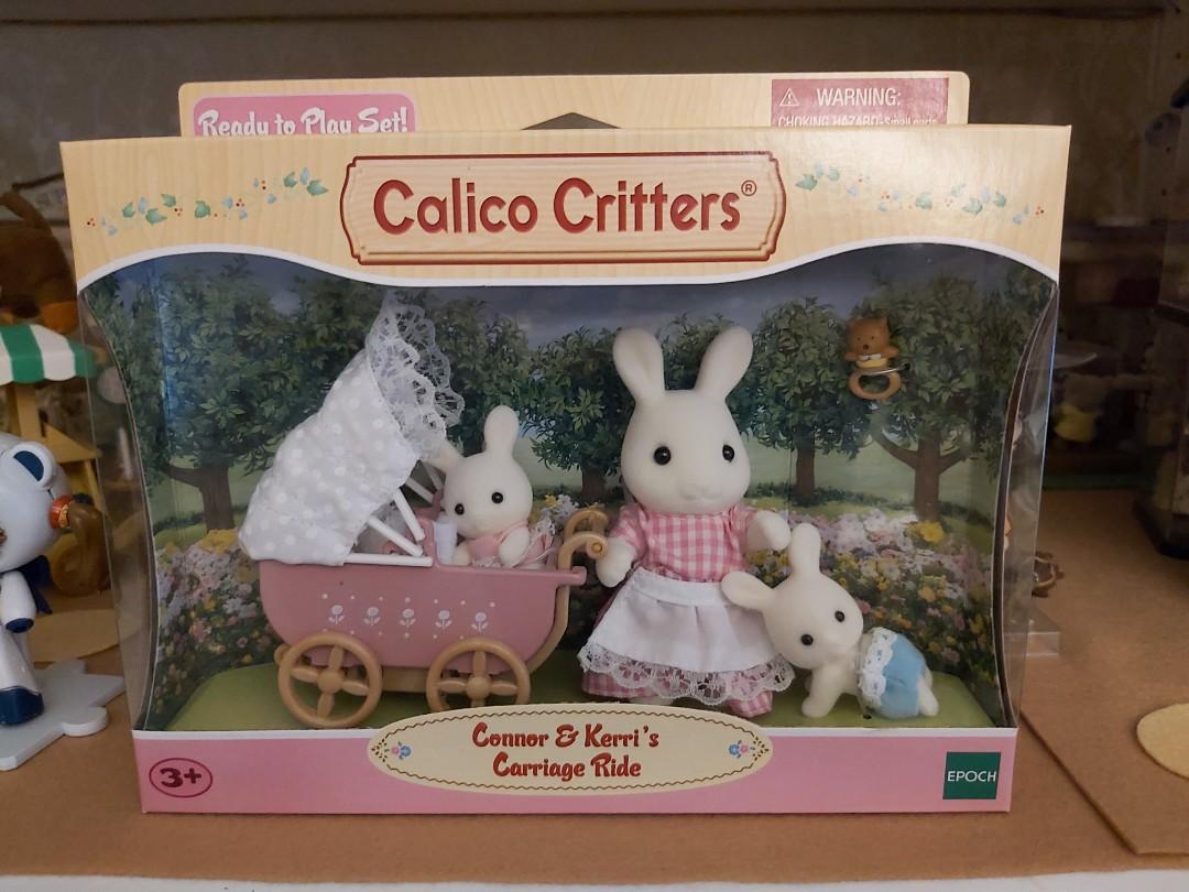 Calico critters connor & kerri's carriage online ride