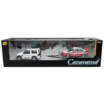 Cararama 1/43 Scale Pajero Evolution and Lancer Evo II (Category: Vehicle & Diecast Models) located in Manila. Submitted by laizt (Listing ID 1049999262, Image 1). Description: Original/authentic/legit Never been opened Brand new Die-cast metal body Working wheels Real rubber tires True-to-scale detail 1/43 Scale Dimensions approximately of the trailer is 6.5 inches long. Approximately dimensions of each collectible car is 3.75 inches long. Deliv