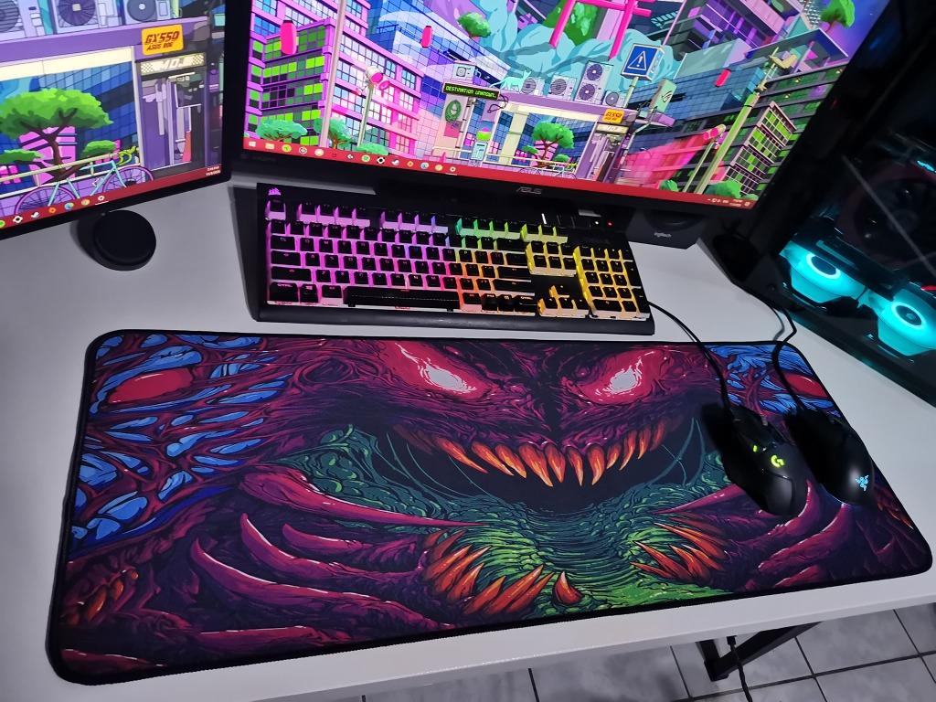 Corsair Strafe RGB Mechanical keyboard with pudding keycaps (Category: Desktops) located in Quezon City. Submitted by rolls1522 (Listing ID 1050124139, Image 2). Description: For Sale Only Corsair Strafe RGB Mechanical Keyboard (cherry mx red switches) with pudding keycaps Unit only with pudding keycaps worth 900 pesos (no fades keys ksi nka pudding keycaps na) my sign of usage 2yrs nrn ksi skn but still presentable prn NOTE: ung wristrest wala n