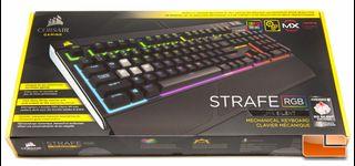 Corsair Strafe RGB Mechanical keyboard with pudding keycaps