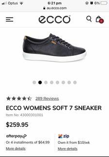 Ecco Soft 7 leather sneakers/shoes