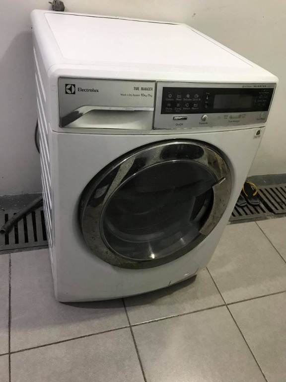 Electrolux EWW14012 10KG Front Load Washer and 7KG Dryer, TV & Home