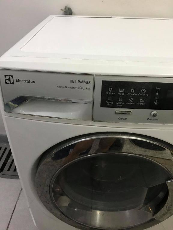 Electrolux EWW14012 10KG Front Load Washer and 7KG Dryer, TV & Home