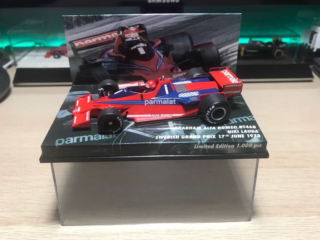 Brabham Alfa Romeo BT46B Sweden GP 1978 Niki Lauda 1:43