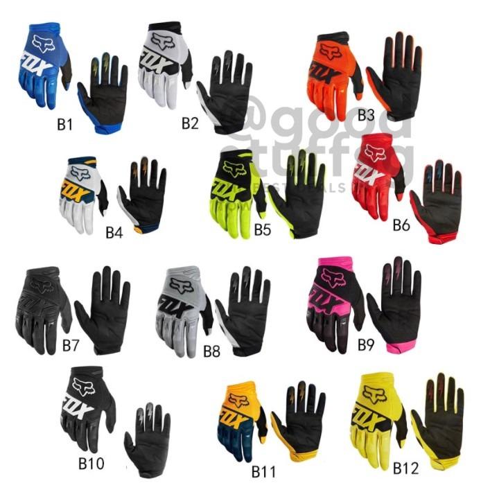 Fox racing motorcycle gloves top