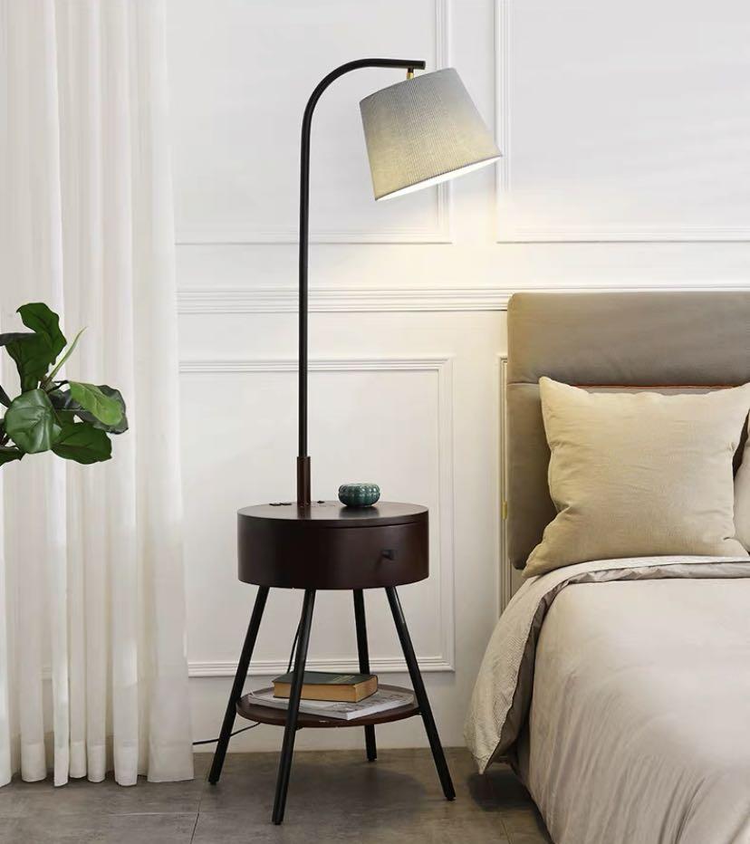 Free Billy Floor Lamp Side Table, Can You Put A Floor Lamp Behind An End Table