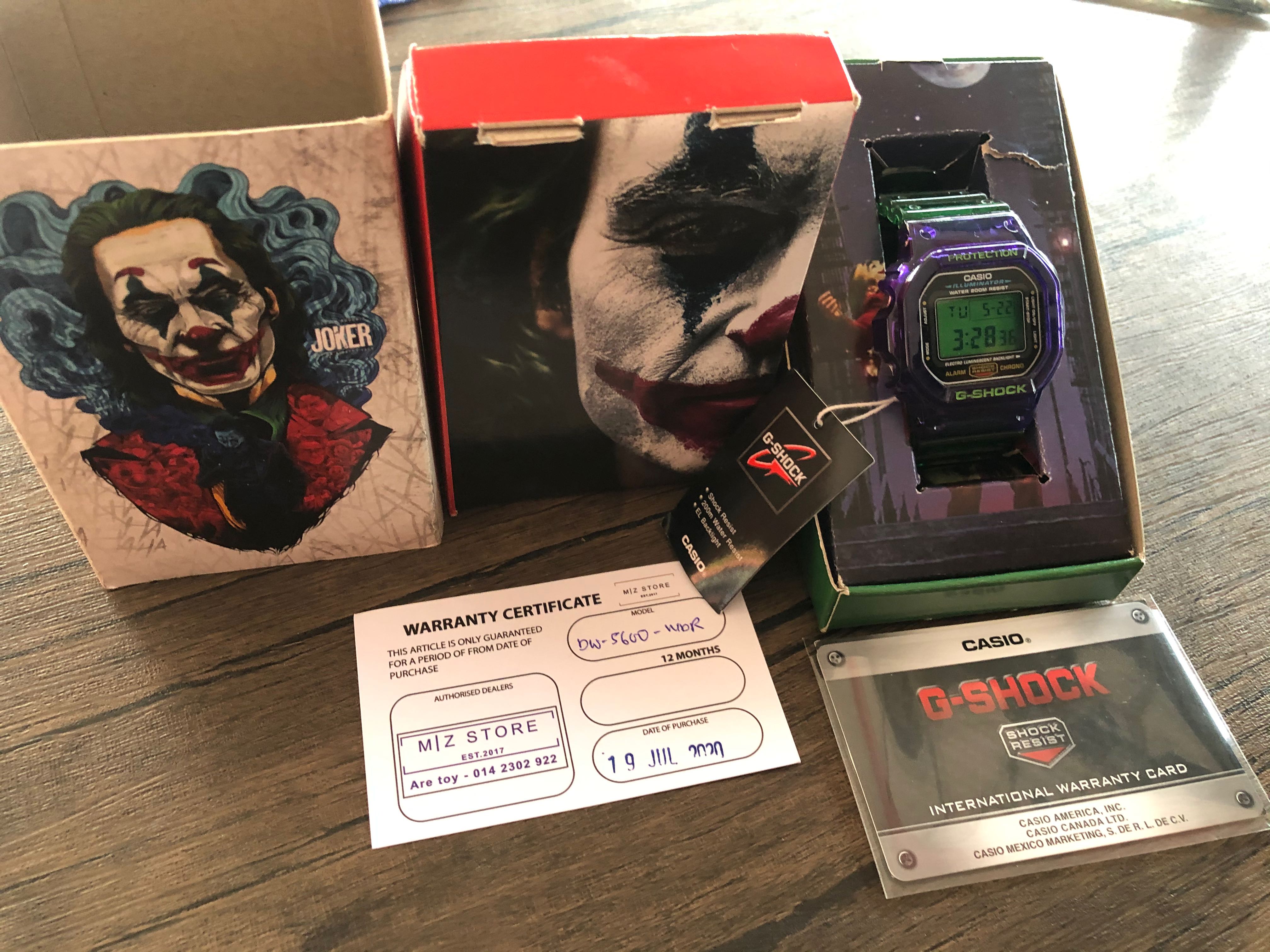 G Shock DW 5600 Joker Jelly Men s Fashion Watches Accessories