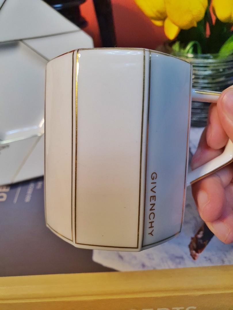 Givenchy Teacup Duo (Category: Coffee Machines & Makers) located in Quezon City. Submitted by buybyestuffmnl (Listing ID 1050155949, Image 3). Description: Givenchy Teacup Duo unused, VGC.