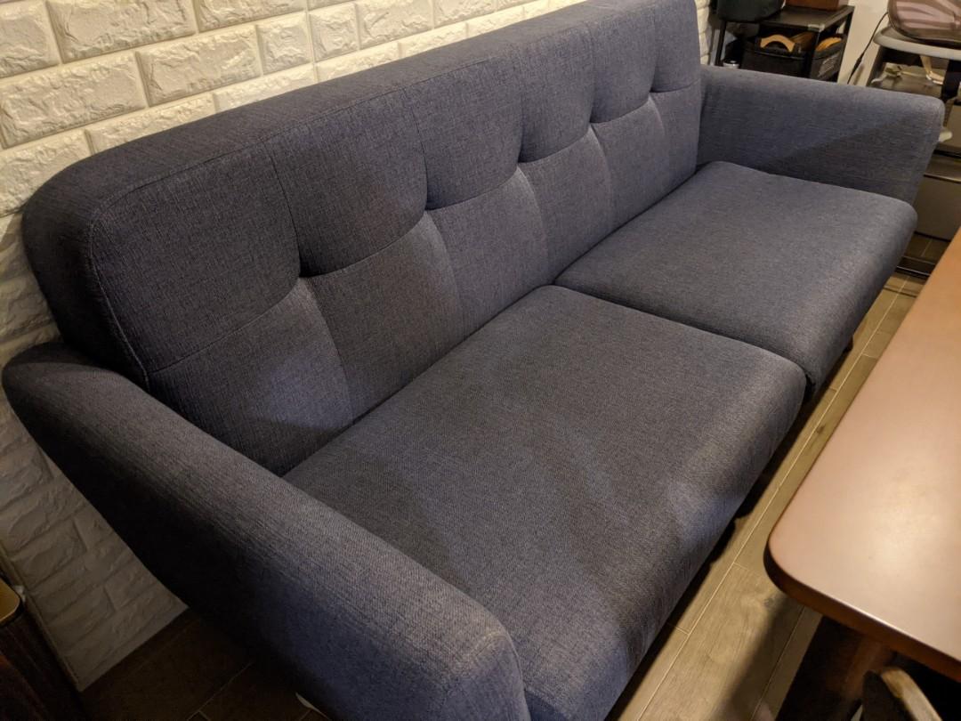 Hanford Sofa 3 Seater & ottoman extension, Furniture & Home Living