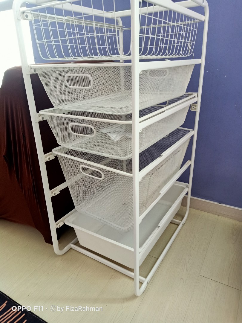 IKEA Algot 6 tier (Ikea Discontinued item), Furniture & Home Living ...
