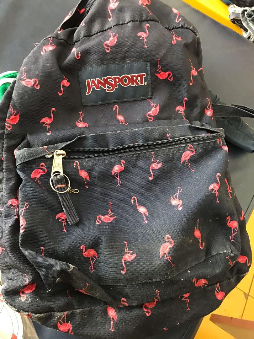 Jansport flamingo sales